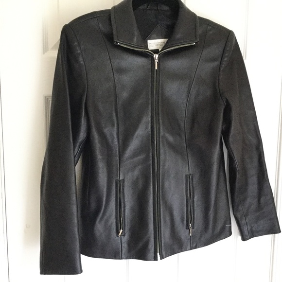 Valerie Stevens Jackets & Blazers - Valerie Stevens Petites Lambskin Jacket Size S